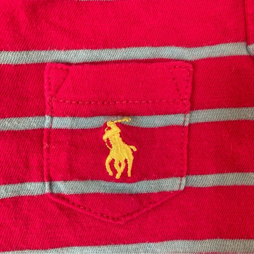 RALPH LAUREN Baby Dress Size 24 Months Pink Blue Yellow